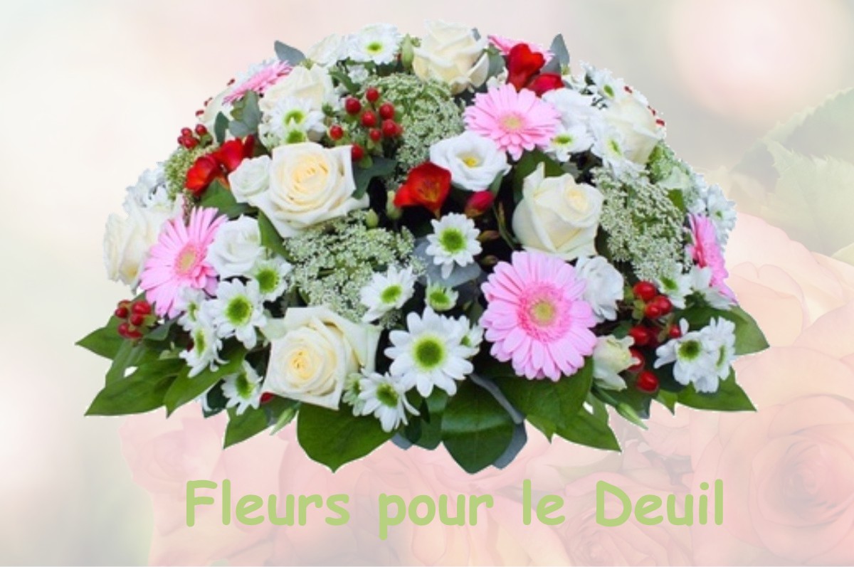 fleurs deuil LOUVATANGE